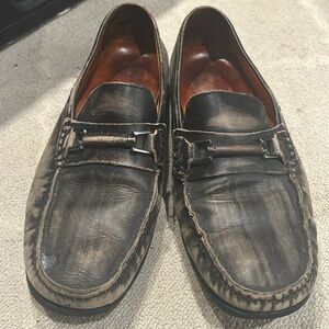 Men’s Donald Pliner Imari Whitewashed Style Shoe 11 1/2